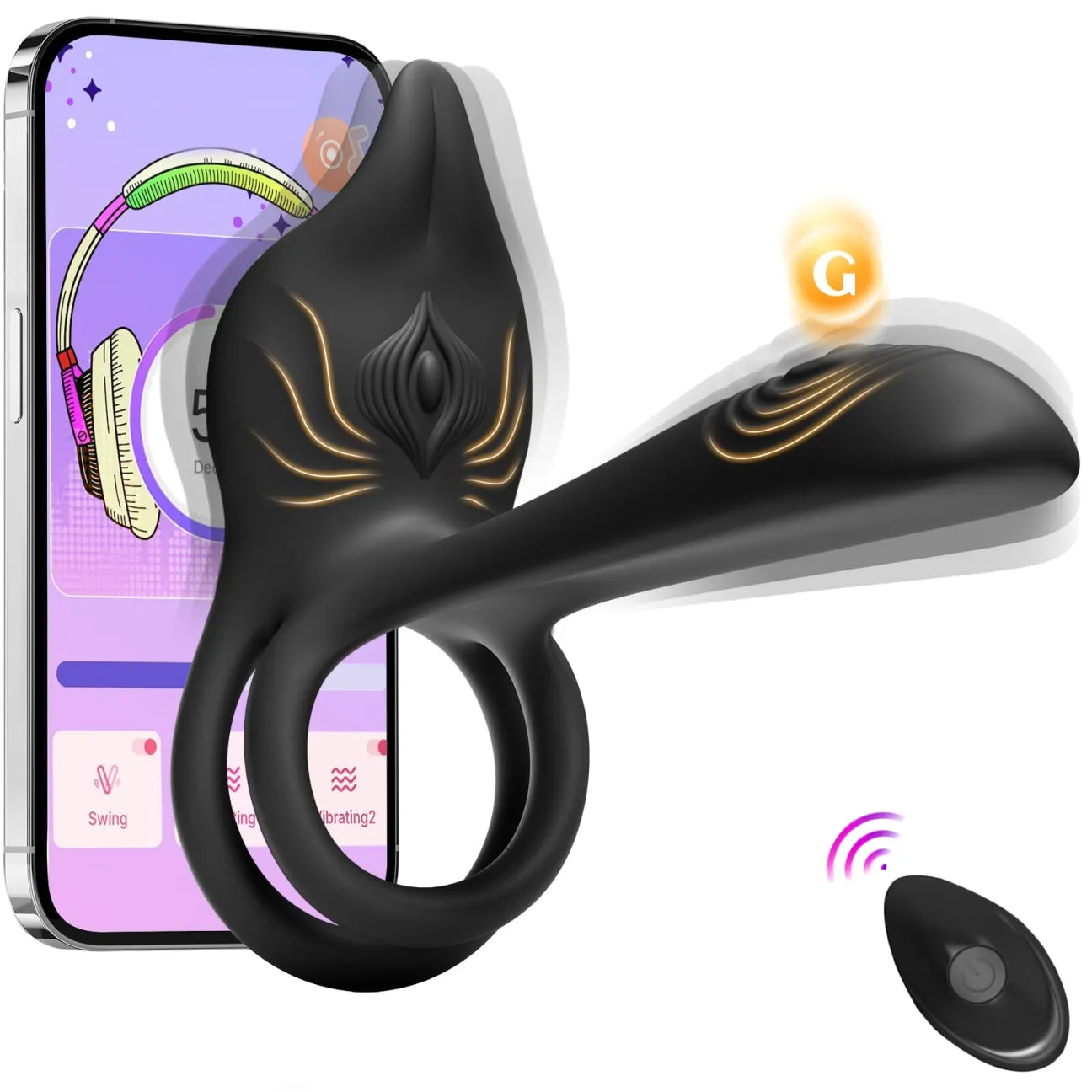 Black App + Remote 🖤📱
