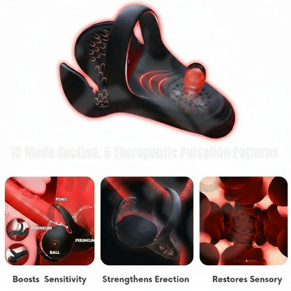 Novelleon™ VitalEngine Pro Upgraded: The Leading 5-in-1 At-Home Device Using Advanced Precision Technology to Reverse ED & PE, Maximizing Both Length and Hardness
